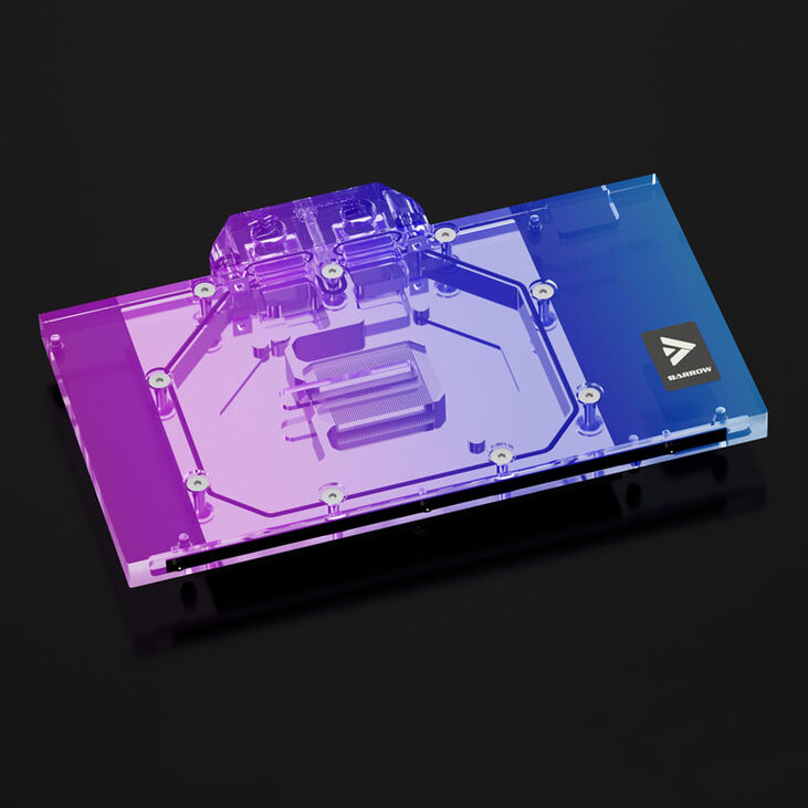 Barrow LRC 2.0 Gigabyte RTX 4090 Aorus Aurora, RGB, schwarz - Acryl image number 2