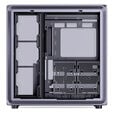 Jonsplus BO400CG PC Case, Mid Tower, ATX, Tempered Glass - Gunmetal Grey image number null