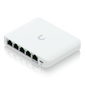 Ubiquiti UniFi Flex Mini 2.5G Network Switch, 4x RJ-45, 2.5G, PoE in, USB-C-PD - white