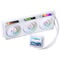 Jonsbo TF3-360SCW AiO Wasserk&uuml;hlung, ARGB, 3,5&rdquo; + 3x 3,38&rdquo; LCD - 360mm, wei&szlig;