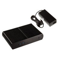 Akasa Tesla H UCFF case, OEM including 65 watt power supply - black