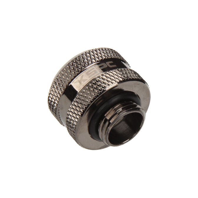 XSPC Anschluss gerade G1/4 Zoll AG auf 14mm AD Hardtube - chrome schwarz image number 1