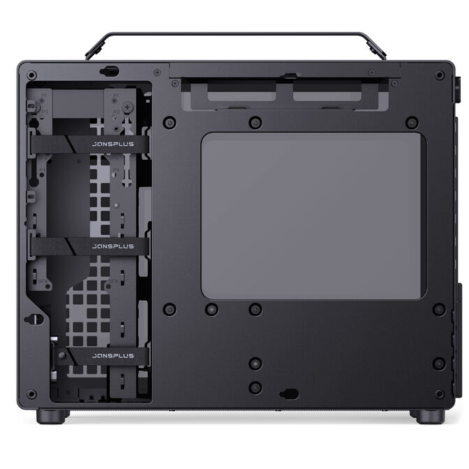 Jonsplus Z20 Micro-ATX Geh&auml;use, mit Tragegriff - schwarz image number 9