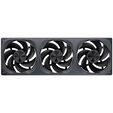 Jonsbo ZA-420BR PWM-L&uuml;fter, Reverse, ARGB - 3x 140mm, schwarz image number null