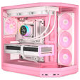 HYTE Y50 Midi Tower - Strawberry Milk image number null