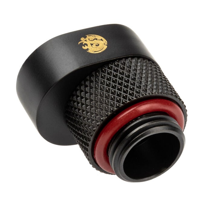Bitspower X-Cross Extension Offset - carbon black image number 1