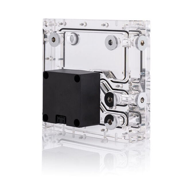 Bitspower CR140 Reservoir and Pump Combo - Acrylic image number 1