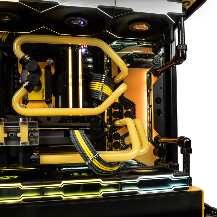Gaming PC Superveloce Elite, AMD Ryzen 9 9950X, NVIDIA GeForce RTX 4090 - Custom Water Cooling image number 6