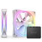 NZXT F140 RGB DUO, PWM, 140mm, 2-pack - white