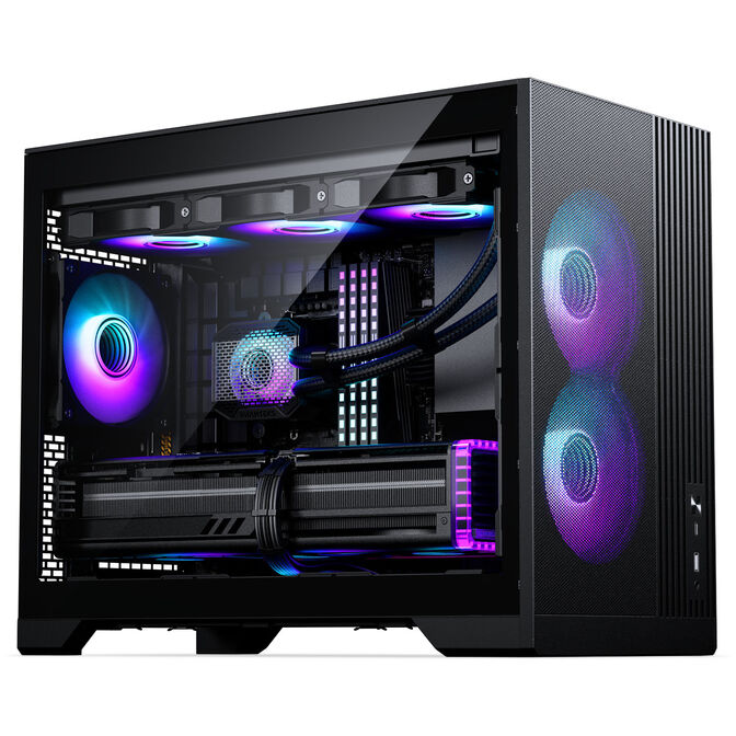 Phanteks XT M3 PC-Geh&auml;use, Mini-Geh&auml;use, mATX, Tempered Glass - schwarz image number 1