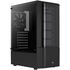 Aerocool Quantum v1 Mid Tower, Tempered Glass - Black image number null