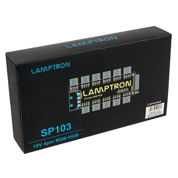 Lamptron SP103 10x RGB-Hub für Aura, Fusion und Mystic image number 5