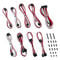 CableMod Classic ModMesh RT Cable Kit ASUS/Seasonic/Phanteks - white/red