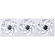 Jonsbo ZA-420W PWM-L&uuml;fter, ARGB - 3x 140mm, wei&szlig; image number null