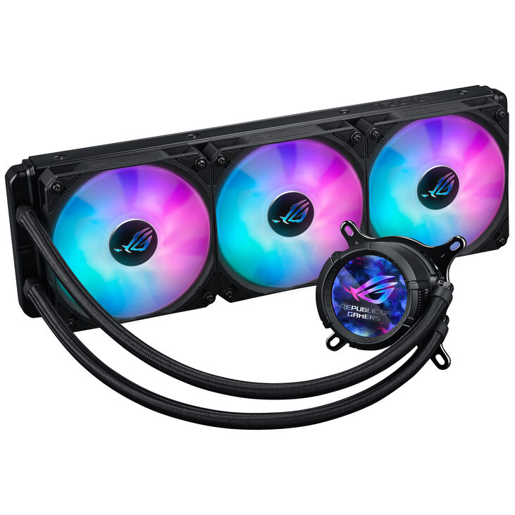 ASUS ROG Strix LC III 360 ARGB LCD All-in-One Water Cooling - 360mm, black image number 0