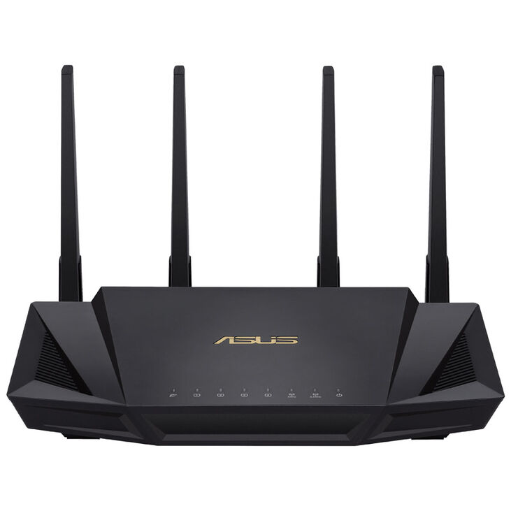 ASUS RT-AX58U WLAN-Router, Gigabit Ethernet, Dual-Band image number 3