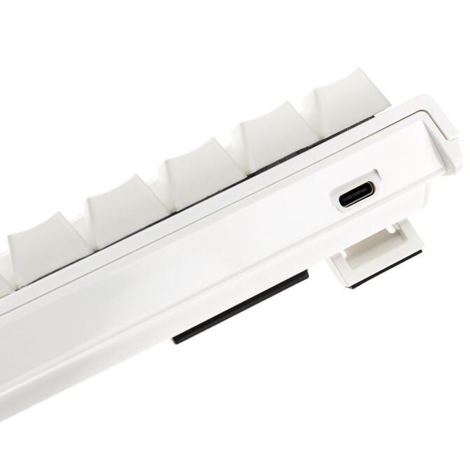 Ducky One 2 Pro Mini White Edition Gaming Tastatur, RGB LED - Gateron Yellow (US) image number 6