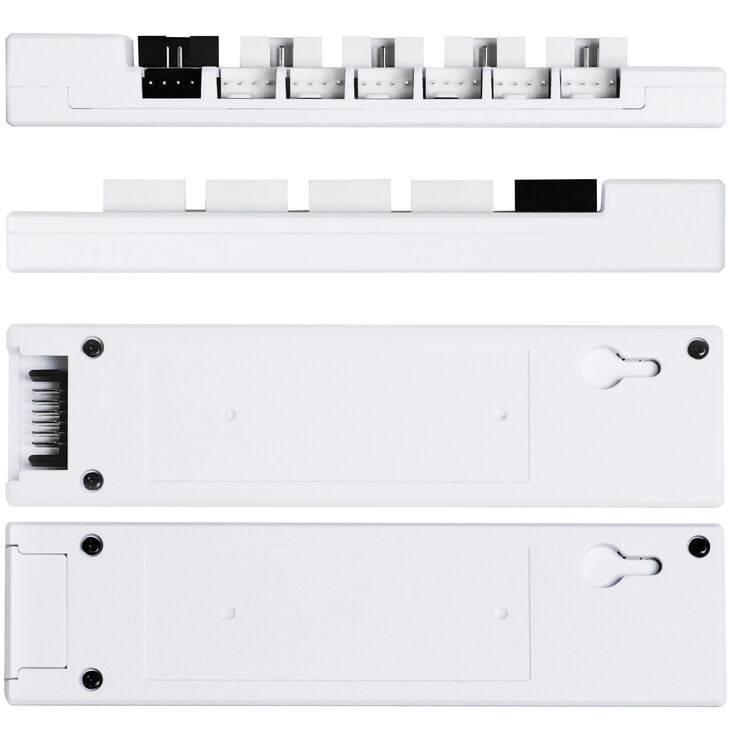 Lian Li EDGE HUB, 4x USB, 6x PWM - weiß image number 1