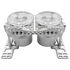 Singularity Computers Protium Vertical Mount for pumps und reservoirs - silver image number null