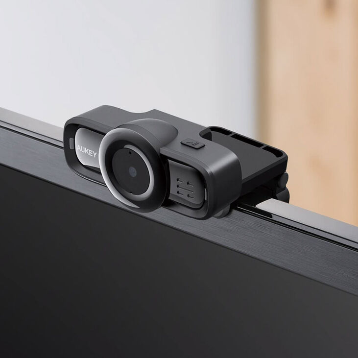 Aukey LM3 1080p Webcam, Autofocus - black image number 2