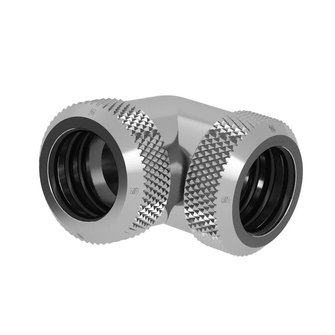 Barrow Multi-Link Adapter 90 Grad 14mm AD auf 14mm AD Hardtube - silber image number 0