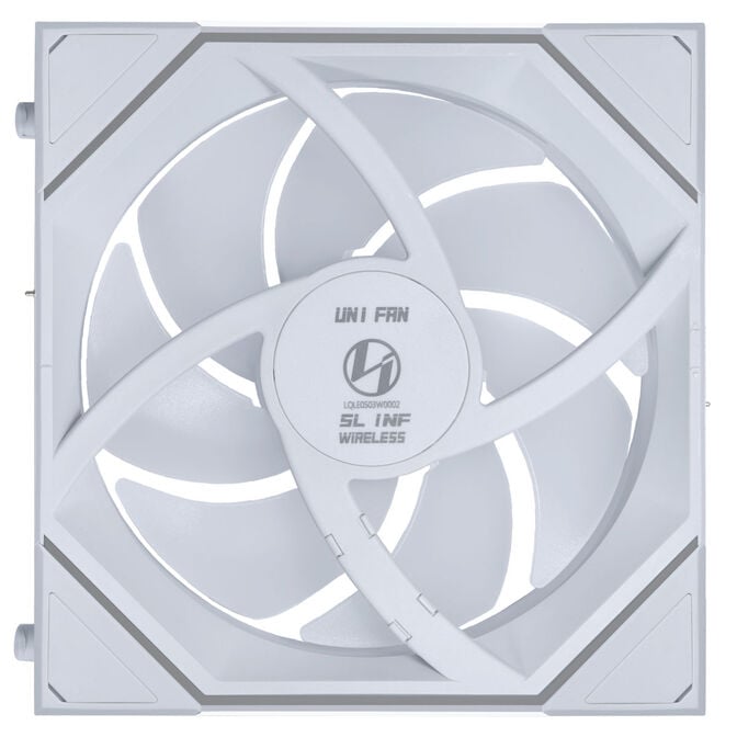 Lian Li UNI FAN SL-INF Wireless L&uuml;fter, ARGB, PWM - Reverse Blade, 120mm, wei&szlig; image number 5