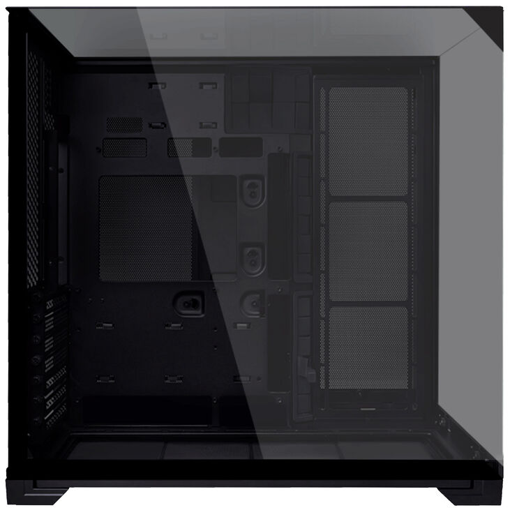 Lian Li O11 Vision Compact PC-Gehäuse, Midi-Tower, E-ATX, Tempered Glass - schwarz image number 4