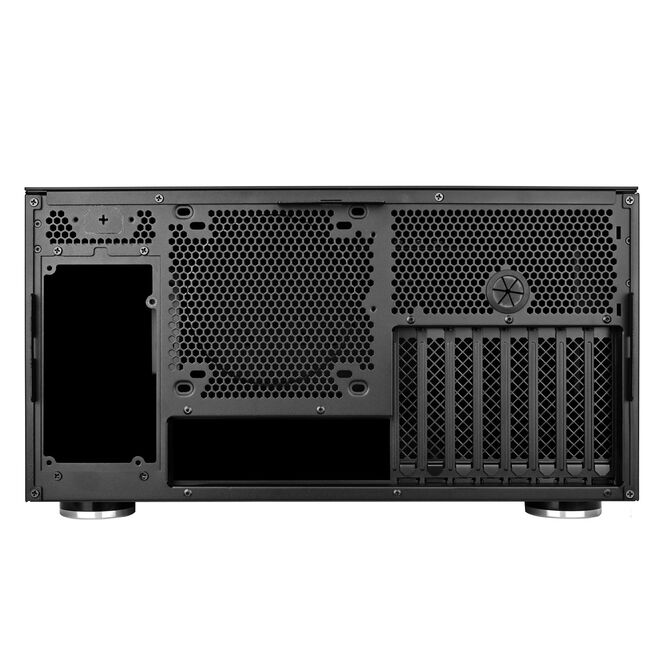 SilverStone Crown 04 PC Case, HTPC Case, SSI-EEB - dark Grey image number 5