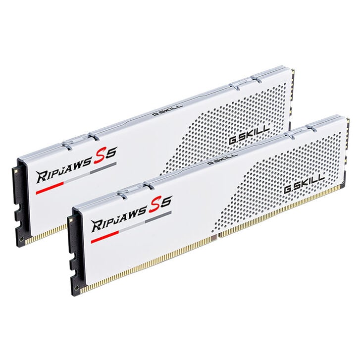G.Skill Ripjaws S5 DDR5-5600 RAM, CL28, XMP - 64 GB Dual-Kit, weiß image number 0