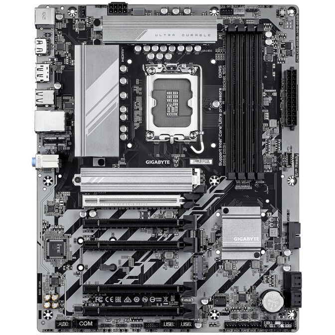 GIGABYTE B860 DS3H motherboard, LGA 1851 socket, Intel B860, ATX, DDR5 image number 2