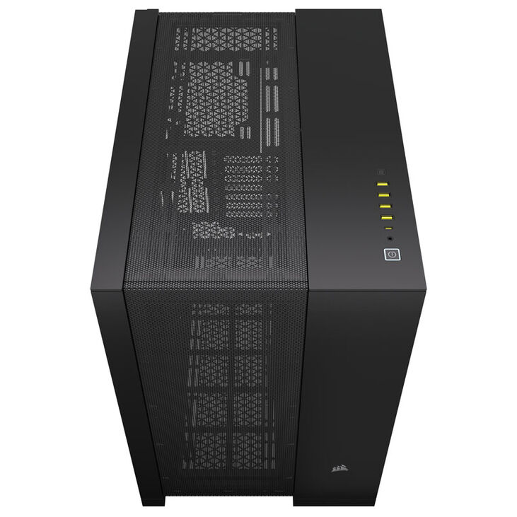 Corsair 6500D Airflow Mid Tower, Tempered Glass - Black image number 3