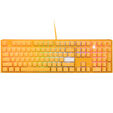 Ducky One 3 Yellow Gaming Tastatur, RGB LED - MX-Speed-Silver (US) image number null