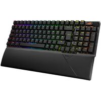 ASUS ROG Strix Scope II 96 Wireless Gaming Keyboard, RGB - black, ISO (DE), ROG NX Snow Switches