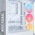Corsair FRAME 4500X LX-R RGB PC Case, Mid Tower, E-ATX, Tempered Glass - White image number null