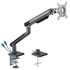 Alterzone Arm One USB Aluminum Monitor Arm, 2 x 3.0 USB Ports, Grau image number null