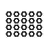 EK Water Blocks EK-Loop Nuts Set M4 - 20 Stück - schwarz image number null