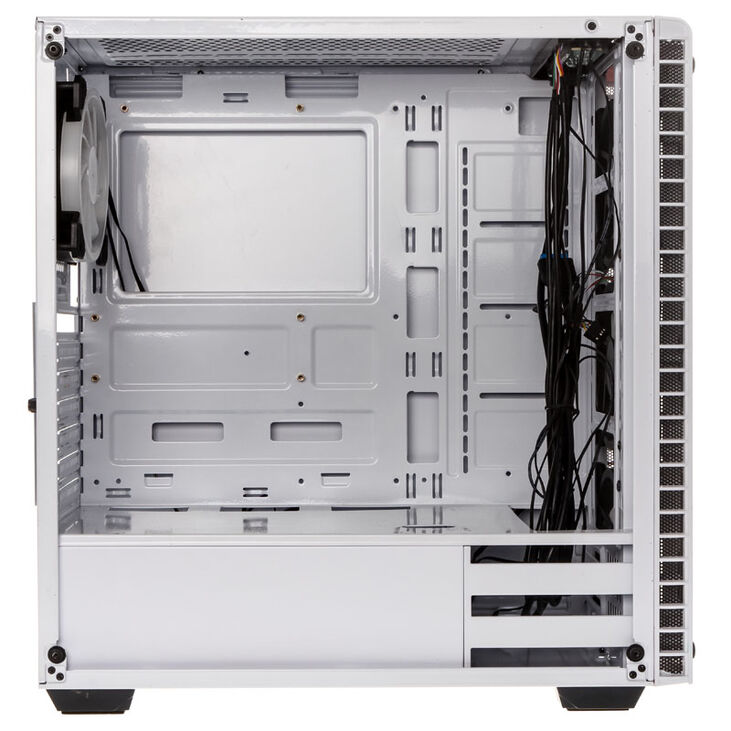 Kolink Observatory RGB Midi-Tower, Tempered Glass - weiß Window image number 5