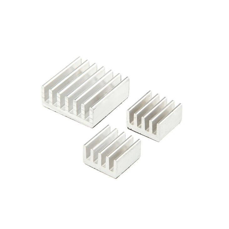 Raspberry Pi Kühlkörper-Set - silber image number 0
