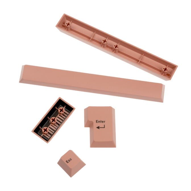 GMK Additional Kit, ABS-Keycaps, Double-Shot, Erweiterungsset f&uuml;r ISO & ANSI &ndash; pastell pink image number 2