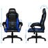 Nitro Concepts C100 Gaming Chair - Black/Blue image number null