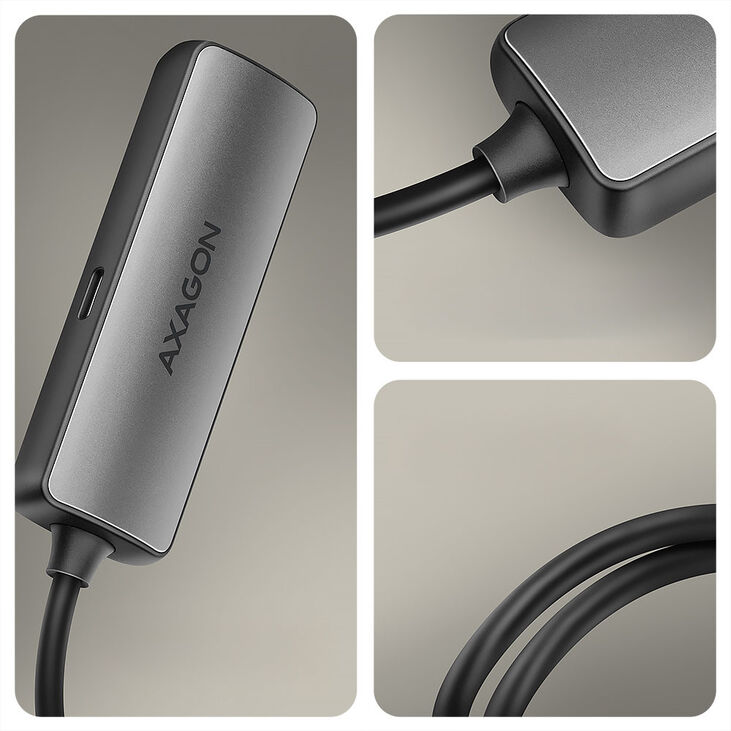 AXAGON RVC-HI8KPD USB-C auf HDMI 2.1 Adapter 8K/60Hz, 16cm image number 1