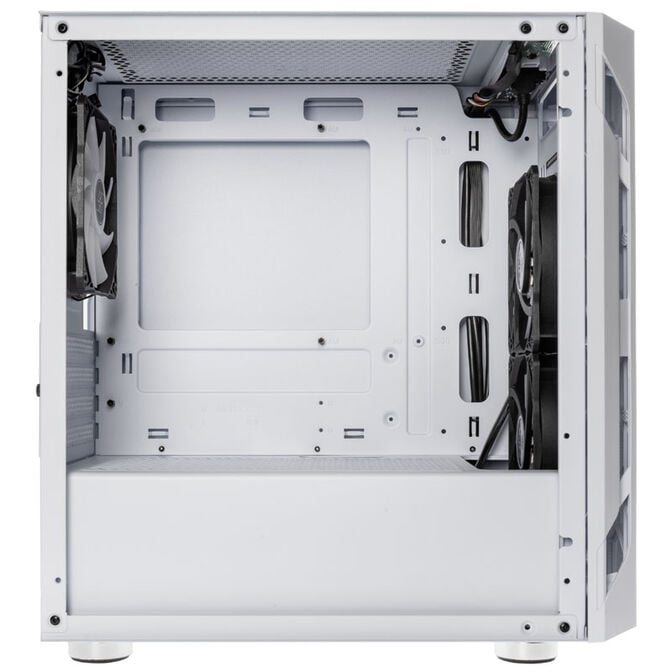 SilverStone Fara H1M Pro Micro-ATX case, Tempered Glass - white image number 5