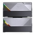 Jonsbo CA90 CPU-K&uuml;hler, Dual-Tower, 1 x 130mm / 1 x 120mm, PWM, ARGB - schwarz image number null