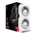 XFX Swift Radeon RX 9060 XT OC White Gaming Edition Graphics Card, 8192 MB GDDR6 image number null
