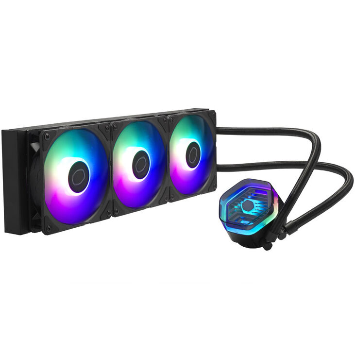 Cooler Master MasterLiquid 360 Atmos ARGB AiO Wasserkühlung - 360 mm image number 2