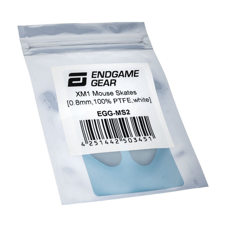 Endgame Gear XM1 Maus Skates, 100% PTFE, milchig-weiß - Single Set image number 2