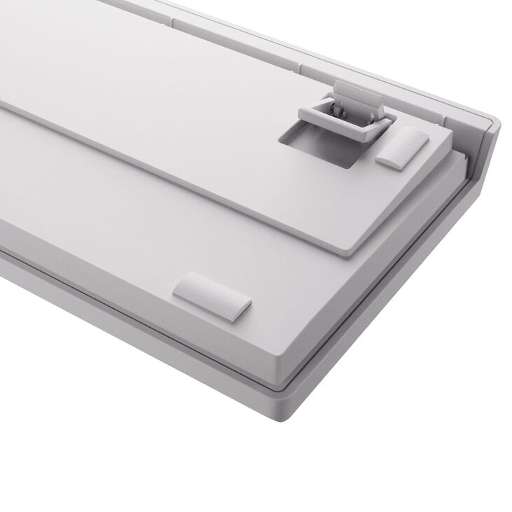 Ducky Zero 6108 Pure White Wireless Gaming Keyboard, RGB - Cherry MX2A Brown, ISO (DE) image number 6