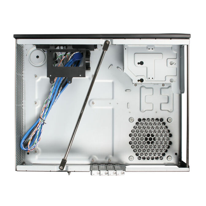 SilverStone SST-ML04B - Cabinet Milo per Slim HTPC formato mATX , nero