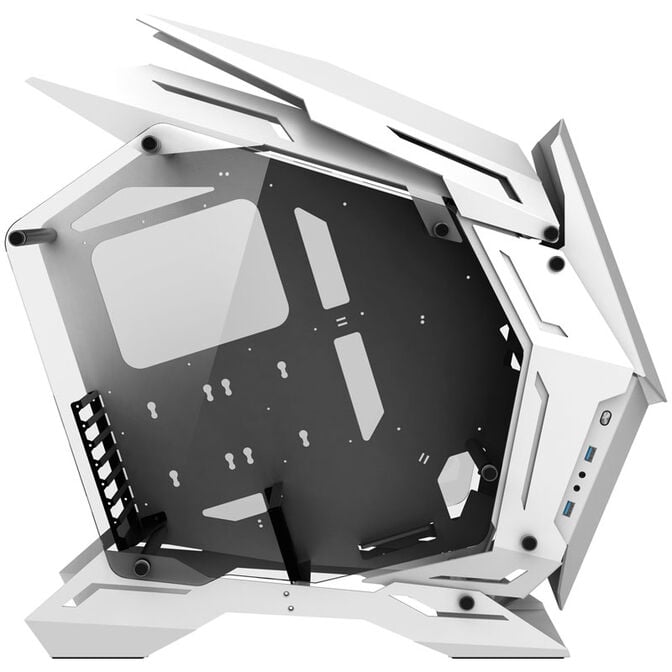 Jonsbo MOD3 Full Tower Showcase, Tempered Glass - white image number 4