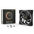 be quiet! Light Wings ARGB PWM fan - 140mm, black, High Speed image number null